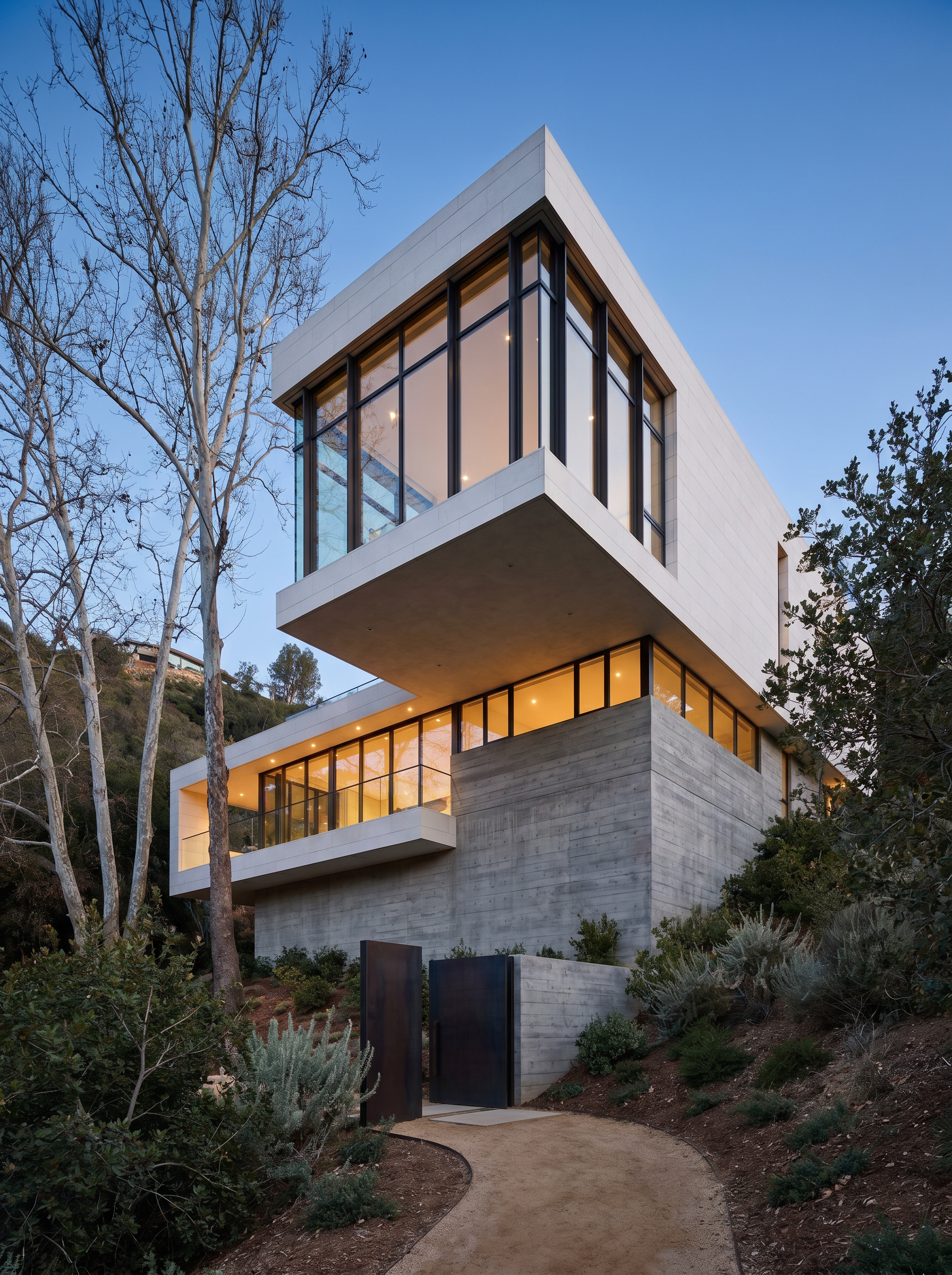 Coastal Contemporary · Canyon Retreat